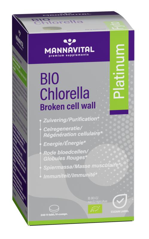 Bio Chlorella Platinum - 240 V-tabl