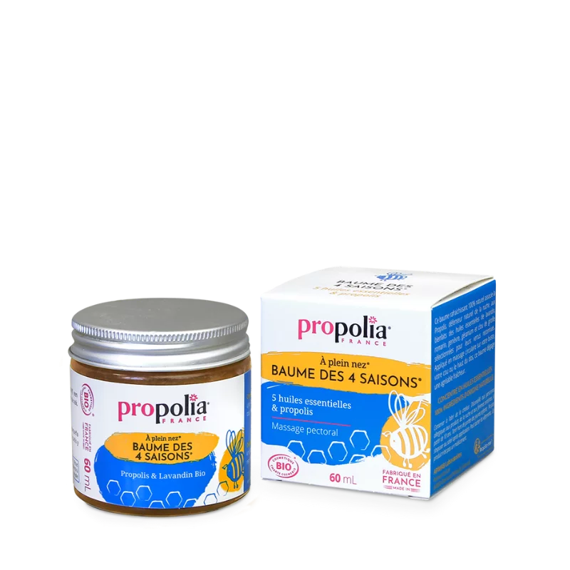 Borstbalsem BIO met Propolis, Lavandin en Rozemarijn
