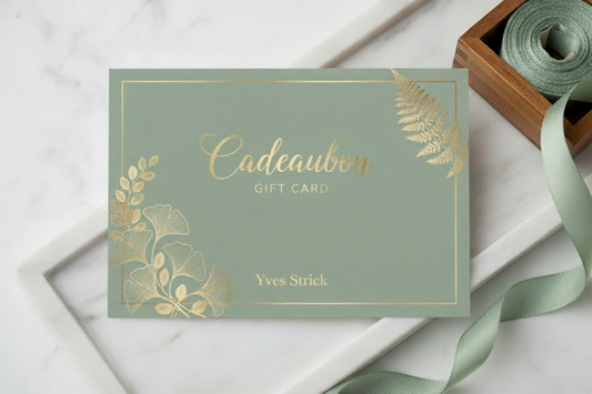 Cadeaubon kaart Yves Strick