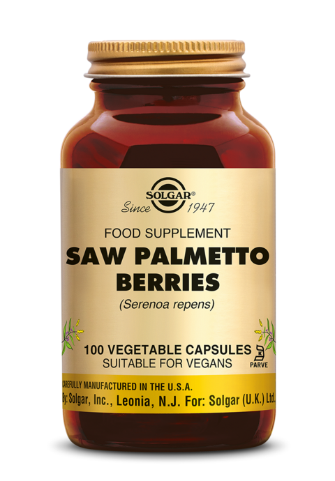 Saw Palmetto Berry Extract Solgar 100 vCaps