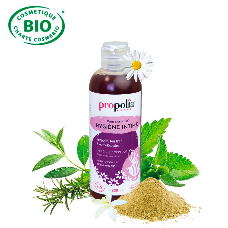 Gel lavant hygiène intime BIO à la Propolis et au Tea tree