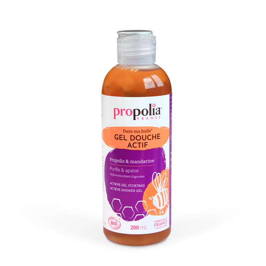Actieve douchegel BIO met Propolis en Mandarijn