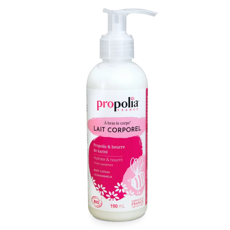 Moisturizing body lotion BIO with propolis and shea