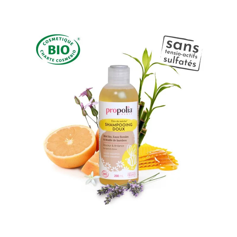 Mild shampoo BIO Honey & Bamboo