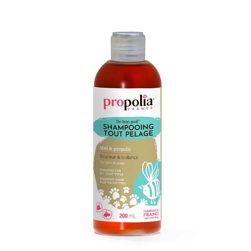 Shampoo all coat types with Honey and Propolis