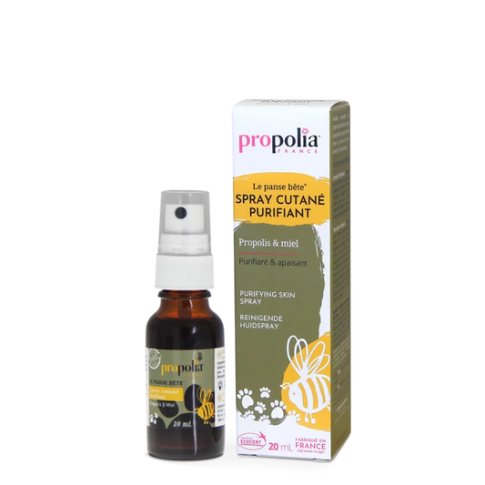 Zuiverende huidspray BIO met propolis en honing
