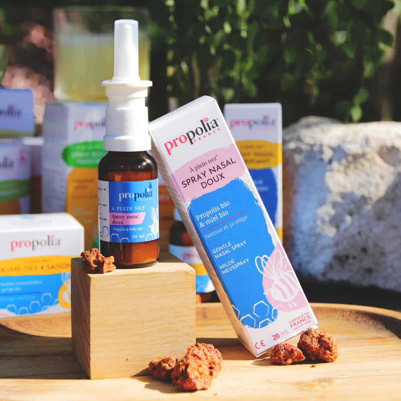 Soft nasal spray with Propolis and Honey