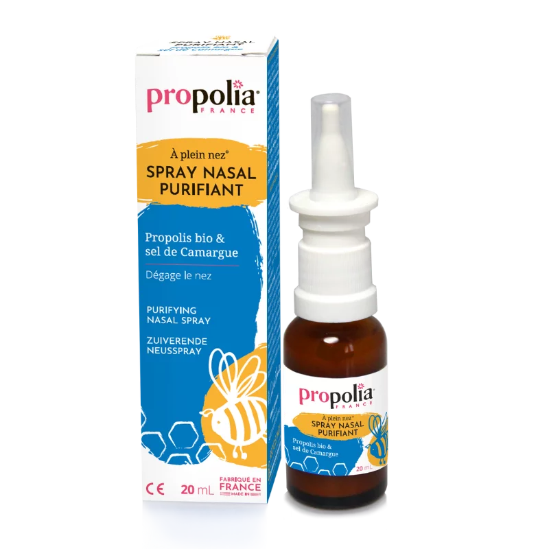 Purifying nasal spray with Propolis and Camargue Salt