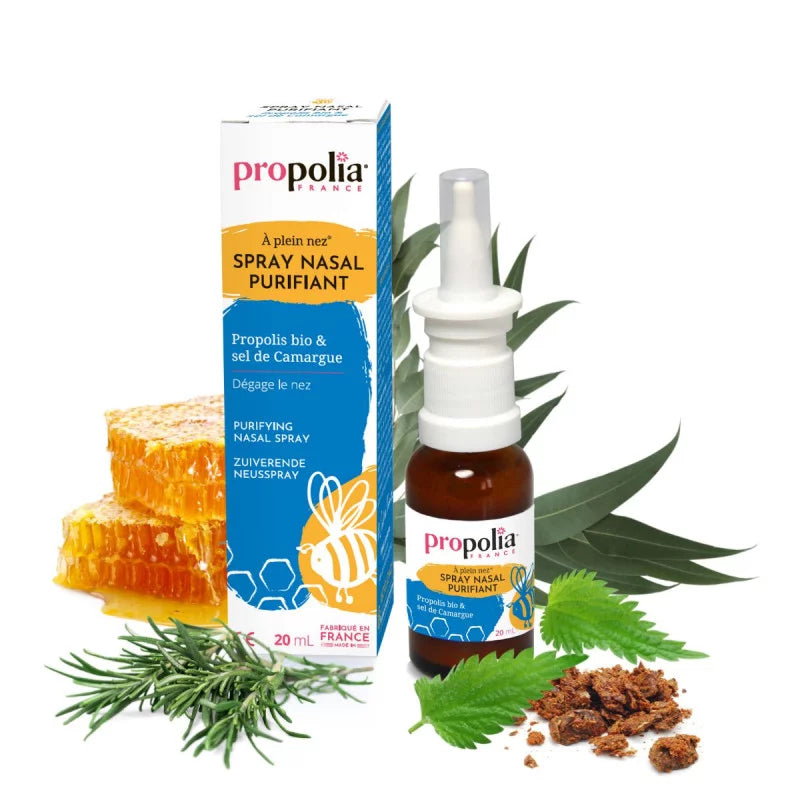 Purifying nasal spray with Propolis and Camargue Salt