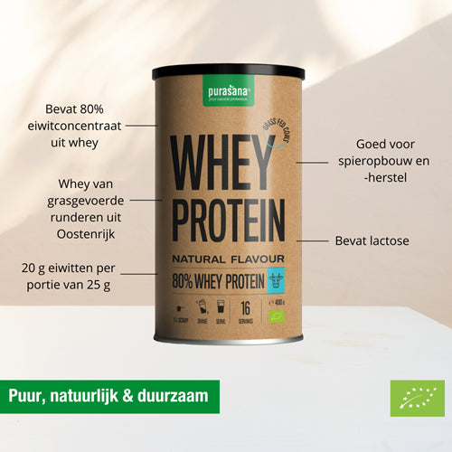 Whey proteine poeder 400g