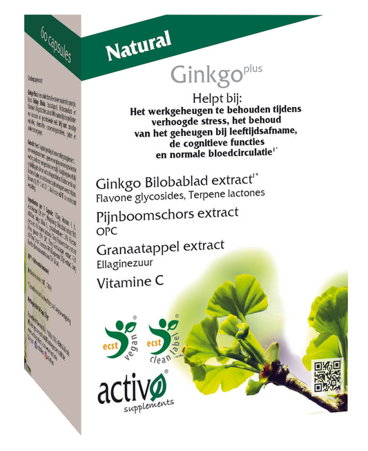 Ginkgo Plus – 60 V-caps