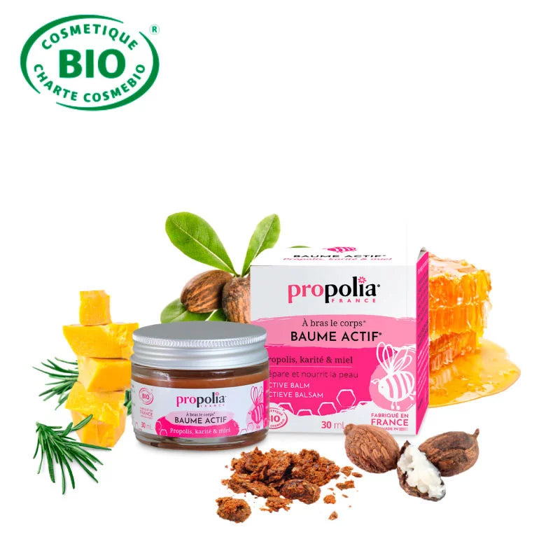 Actieve Balsem® BIO met propolis, shea en honing