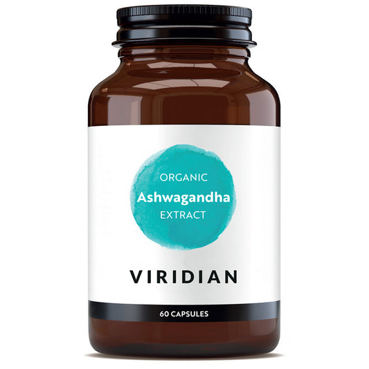 Organic Ashwagandha Extract Viridian 60 caps