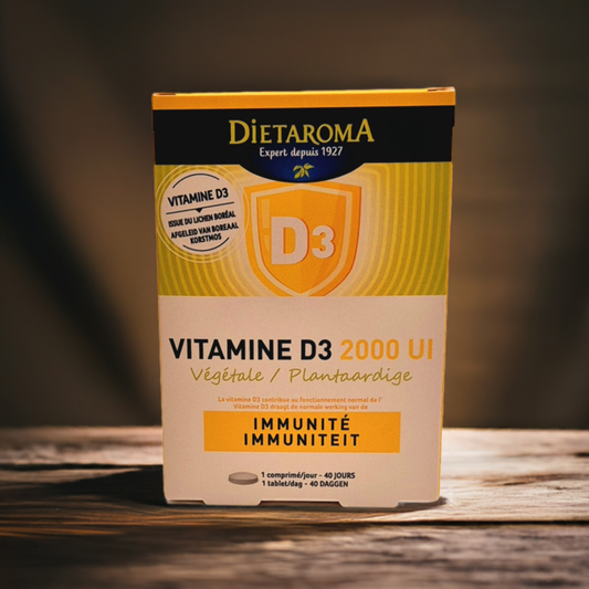 Vitamine D3 2000IU plantaardig Dietaroma